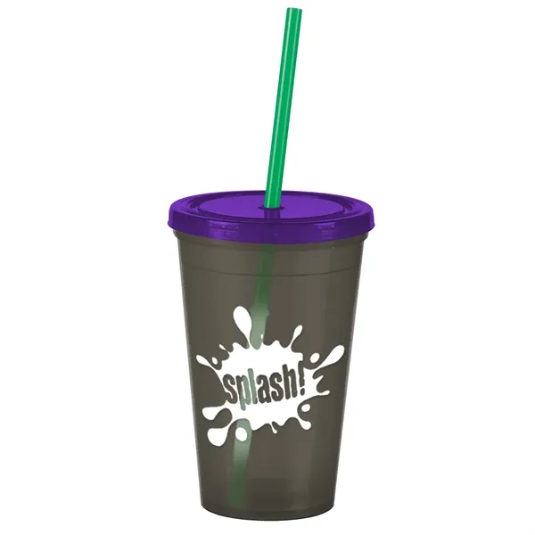 16 oz Insulated Straw Tumbler... from ASI 40480 Koozie Group