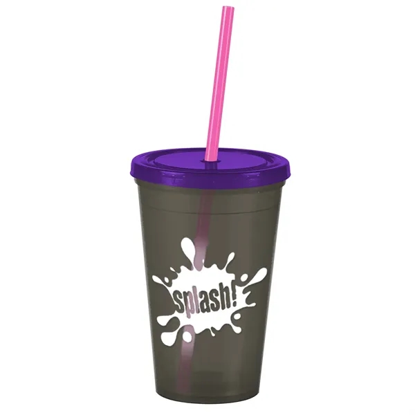 16 oz Insulated Straw Tumbler... from ASI 40480 Koozie Group