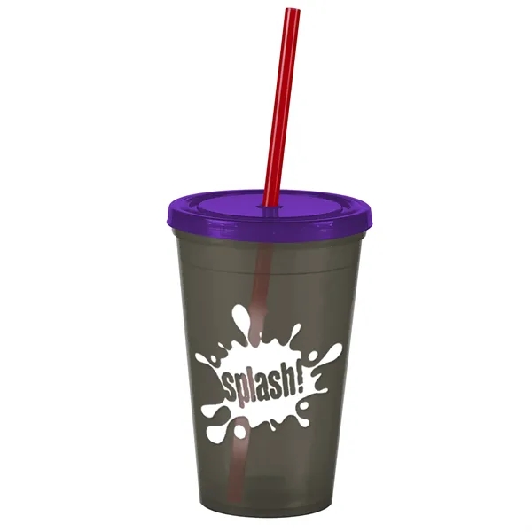 16 oz Insulated Straw Tumbler... from ASI 40480 Koozie Group