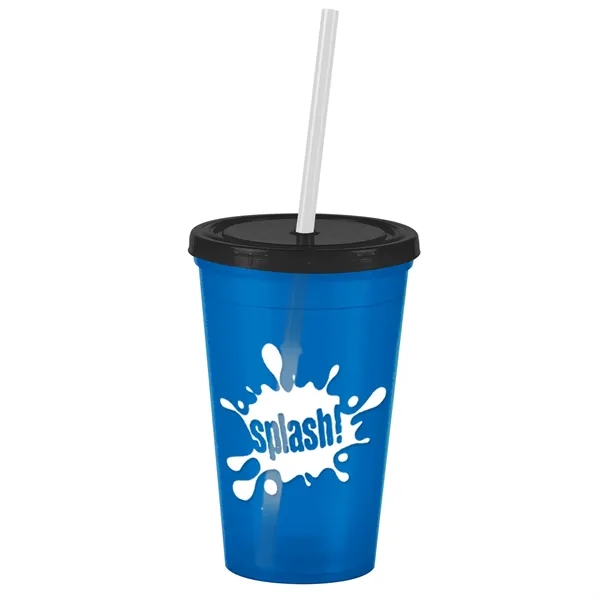 16 oz Insulated Straw Tumbler... from ASI 40480 Koozie Group