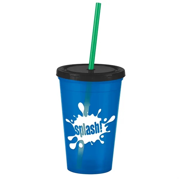 16 oz Insulated Straw Tumbler... from ASI 40480 Koozie Group
