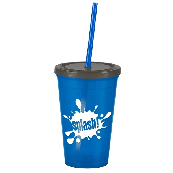 16 oz Insulated Straw Tumbler... from ASI 40480 Koozie Group