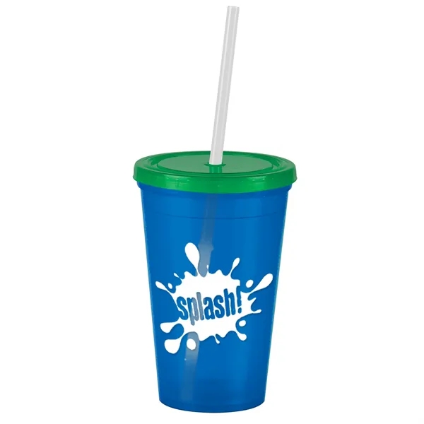 16 oz Insulated Straw Tumbler... from ASI 40480 Koozie Group