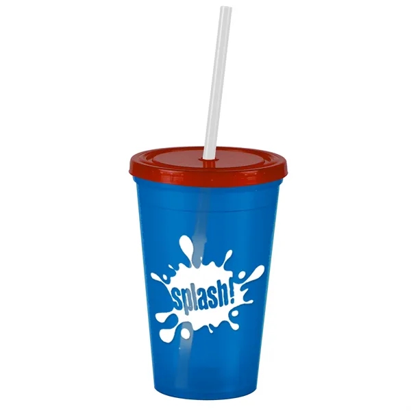 16 oz Insulated Straw Tumbler... from ASI 40480 Koozie Group