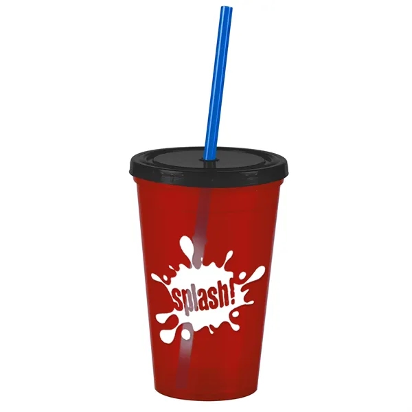16 oz Insulated Straw Tumbler... from ASI 40480 Koozie Group