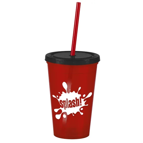 16 oz Insulated Straw Tumbler... from ASI 40480 Koozie Group