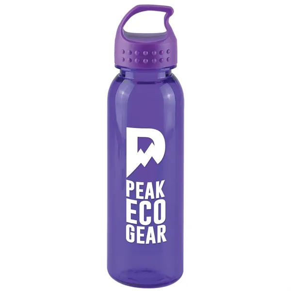 24 oz Poly-Pure Bottle with Crest Lid BPA/BPS-free U.S.A Made.... from ASI 40480 Koozie Group