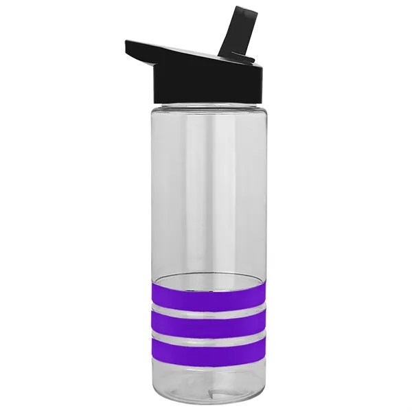 Garyline® Sergeant Stripe Tritan® Bottle with Flip-Straw ...... from ASI 40480 Koozie Group