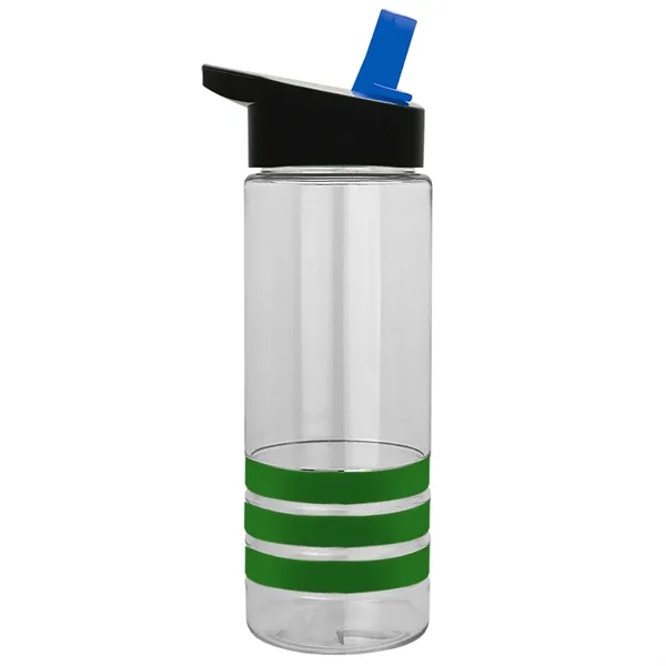 Garyline® Sergeant Stripe Tritan® Bottle with Flip-Straw ...... from ASI 40480 Koozie Group