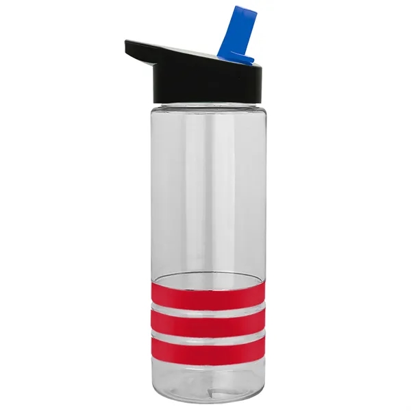 Garyline® Sergeant Stripe Tritan® Bottle with Flip-Straw ...... from ASI 40480 Koozie Group