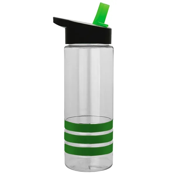 Garyline® Sergeant Stripe Tritan® Bottle with Flip-Straw ...... from ASI 40480 Koozie Group
