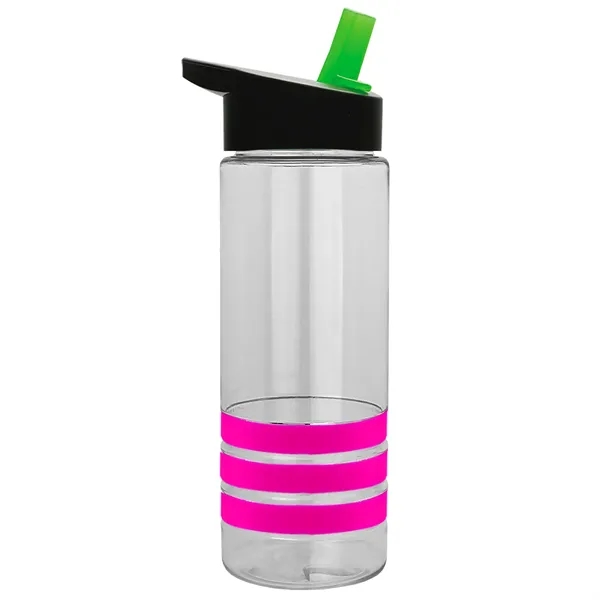 Garyline® Sergeant Stripe Tritan® Bottle with Flip-Straw ...... from ASI 40480 Koozie Group
