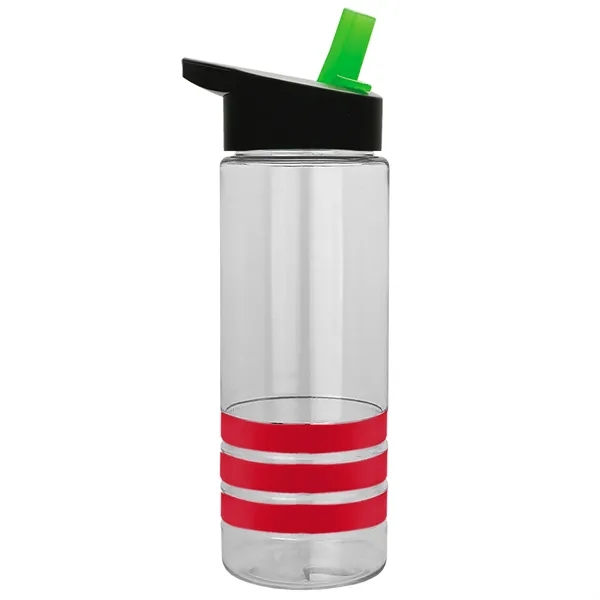 Garyline® Sergeant Stripe Tritan® Bottle with Flip-Straw ...... from ASI 40480 Koozie Group