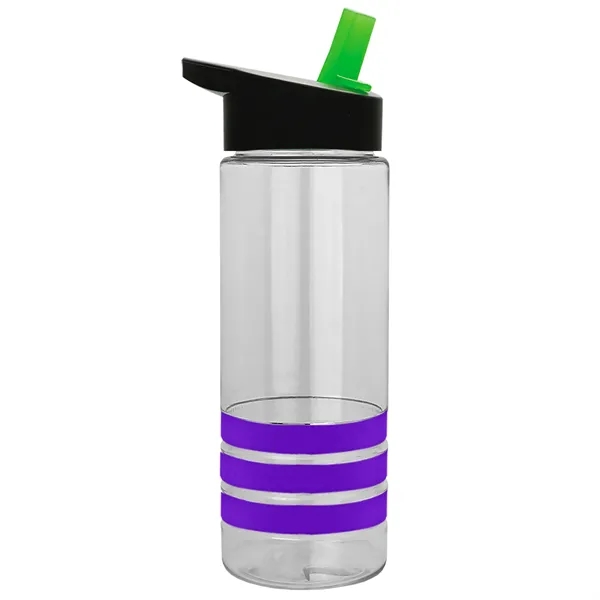 Garyline® Sergeant Stripe Tritan® Bottle with Flip-Straw ...... from ASI 40480 Koozie Group