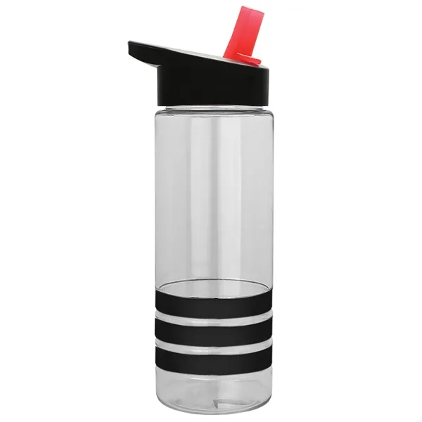Garyline® Sergeant Stripe Tritan® Bottle with Flip-Straw ...... from ASI 40480 Koozie Group