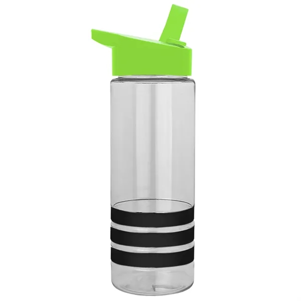 Garyline® Sergeant Stripe Tritan® Bottle with Flip-Straw ...... from ASI 40480 Koozie Group