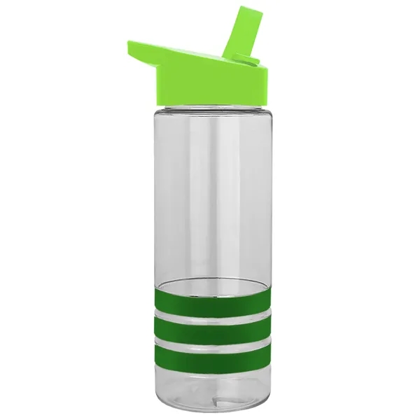 Garyline® Sergeant Stripe Tritan® Bottle with Flip-Straw ...... from ASI 40480 Koozie Group