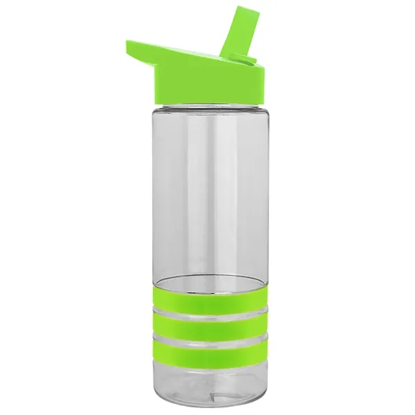 Garyline® Sergeant Stripe Tritan® Bottle with Flip-Straw ...... from ASI 40480 Koozie Group