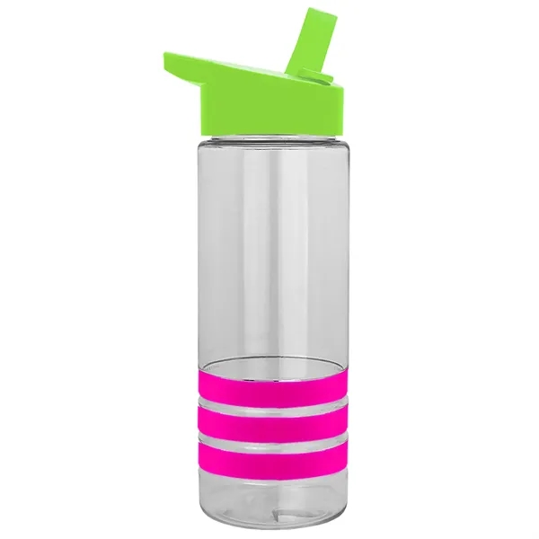 Garyline® Sergeant Stripe Tritan® Bottle with Flip-Straw ...... from ASI 40480 Koozie Group