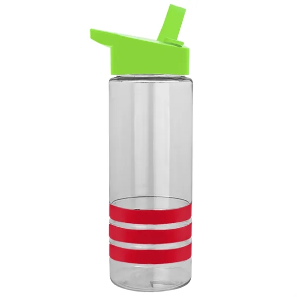 Garyline® Sergeant Stripe Tritan® Bottle with Flip-Straw ...... from ASI 40480 Koozie Group