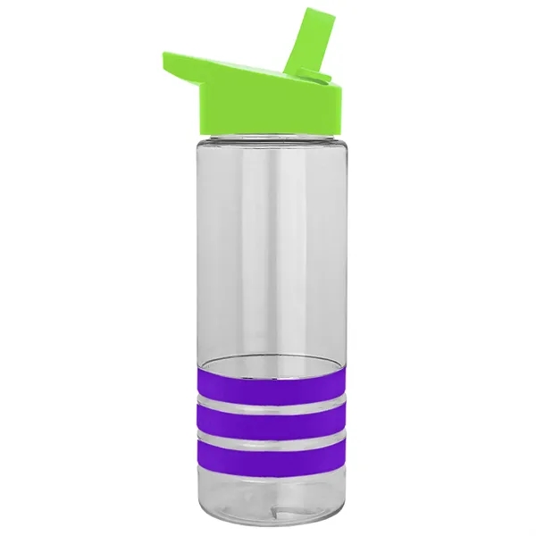Garyline® Sergeant Stripe Tritan® Bottle with Flip-Straw ...... from ASI 40480 Koozie Group