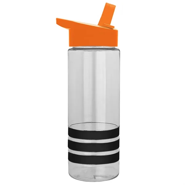 Garyline® Sergeant Stripe Tritan® Bottle with Flip-Straw ...... from ASI 40480 Koozie Group