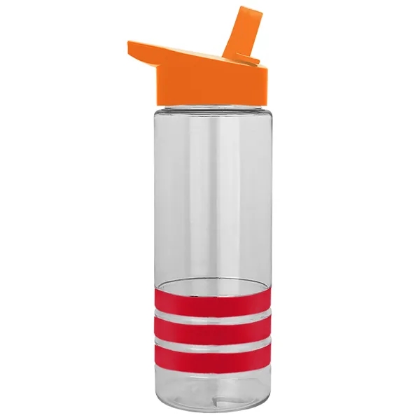 Garyline® Sergeant Stripe Tritan® Bottle with Flip-Straw ...... from ASI 40480 Koozie Group