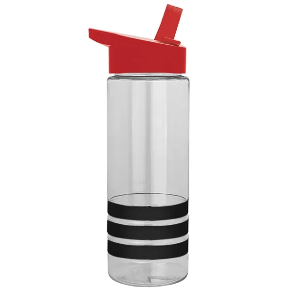 Garyline® Sergeant Stripe Tritan® Bottle with Flip-Straw ...... from ASI 40480 Koozie Group