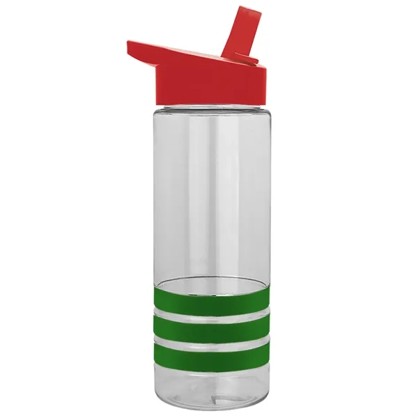 Garyline® Sergeant Stripe Tritan® Bottle with Flip-Straw ...... from ASI 40480 Koozie Group