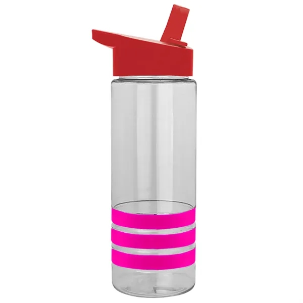 Garyline® Sergeant Stripe Tritan® Bottle with Flip-Straw ...... from ASI 40480 Koozie Group