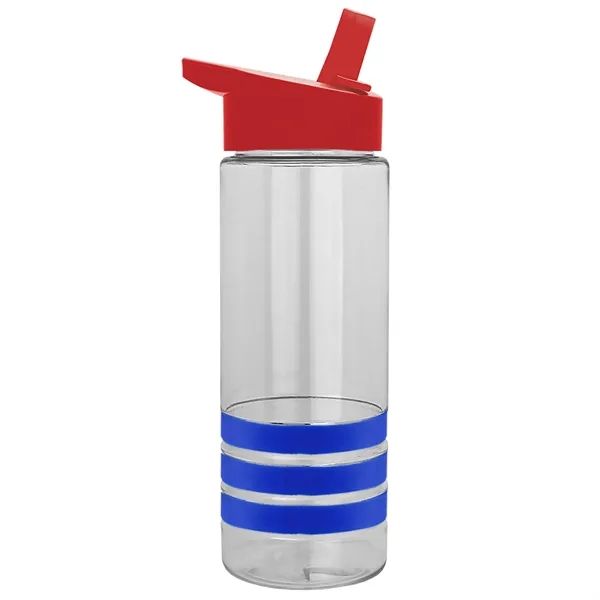 Garyline® Sergeant Stripe Tritan® Bottle with Flip-Straw ...... from ASI 40480 Koozie Group