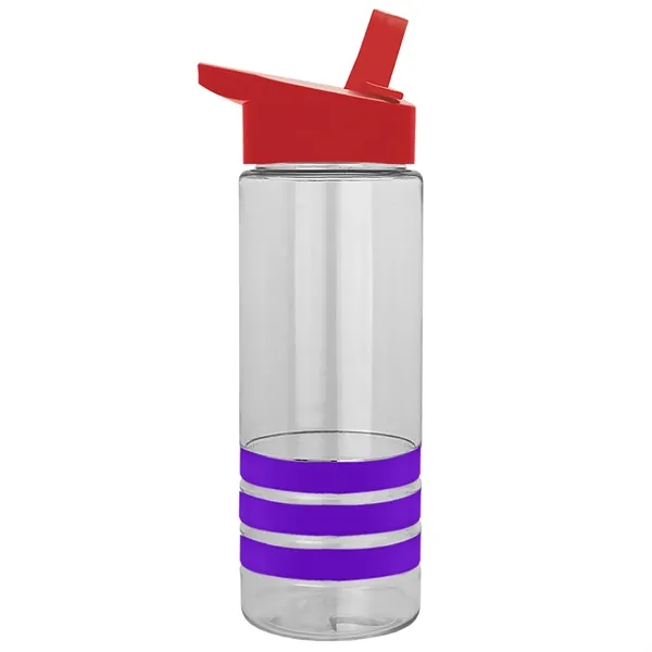 Garyline® Sergeant Stripe Tritan® Bottle with Flip-Straw ...... from ASI 40480 Koozie Group