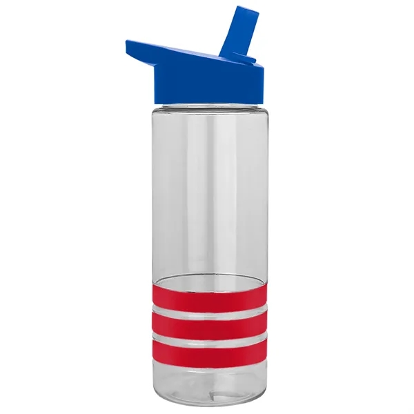 Garyline® Sergeant Stripe Tritan® Bottle with Flip-Straw ...... from ASI 40480 Koozie Group