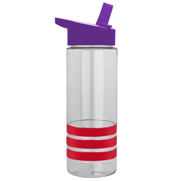 Garyline® Sergeant Stripe Tritan® Bottle with Flip-Straw ...... from ASI 40480 Koozie Group
