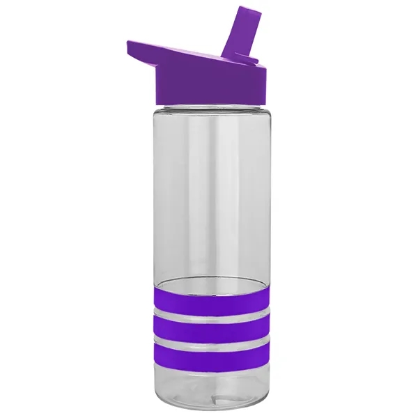 Garyline® Sergeant Stripe Tritan® Bottle with Flip-Straw ...... from ASI 40480 Koozie Group