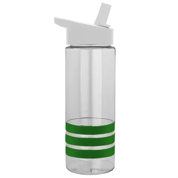 Garyline® Sergeant Stripe Tritan® Bottle with Flip-Straw ...... from ASI 40480 Koozie Group