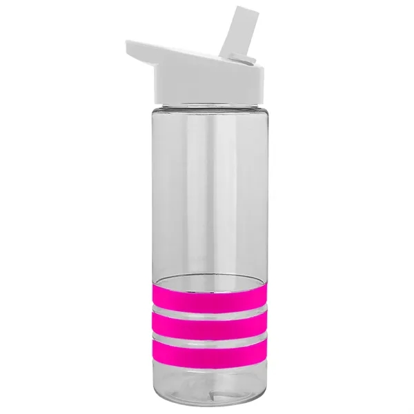 Garyline® Sergeant Stripe Tritan® Bottle with Flip-Straw ...... from ASI 40480 Koozie Group