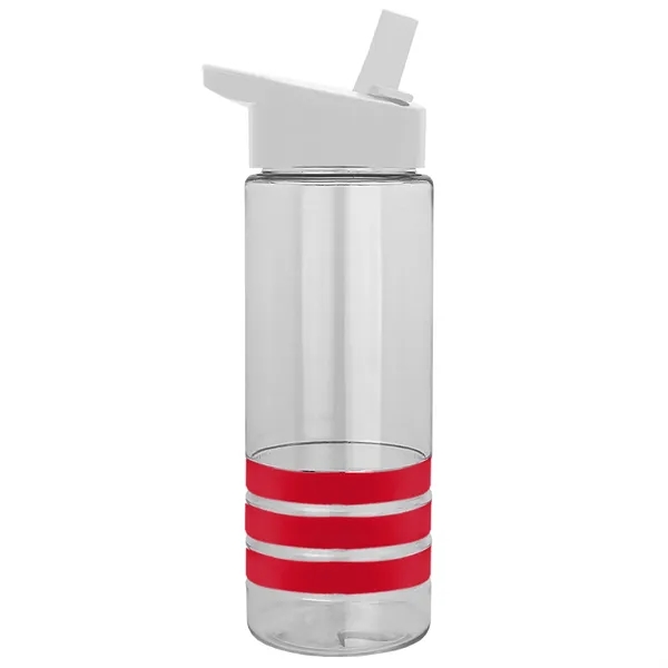Garyline® Sergeant Stripe Tritan® Bottle with Flip-Straw ...... from ASI 40480 Koozie Group