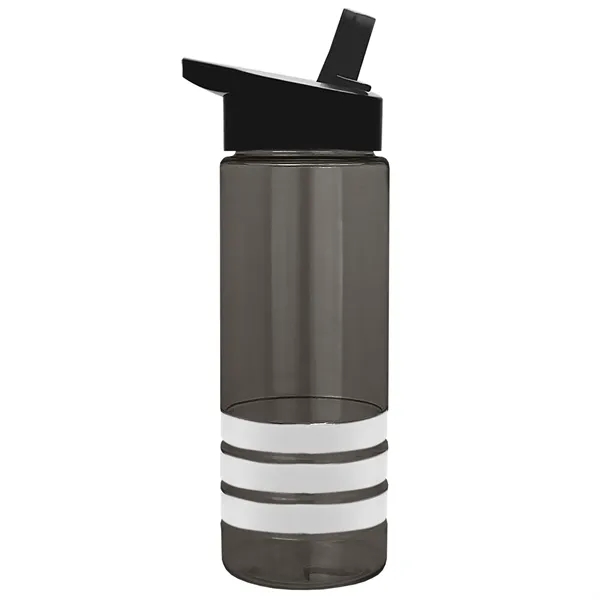 Garyline® Sergeant Stripe Tritan® Bottle with Flip-Straw ...... from ASI 40480 Koozie Group