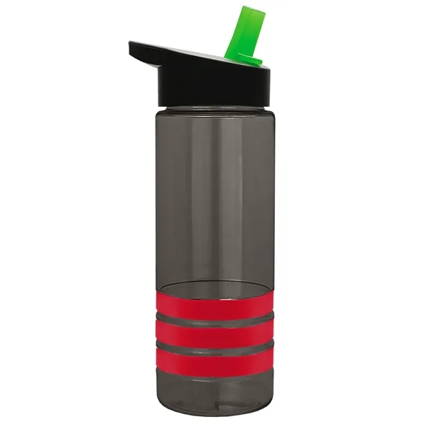 Garyline® Sergeant Stripe Tritan® Bottle with Flip-Straw ...... from ASI 40480 Koozie Group