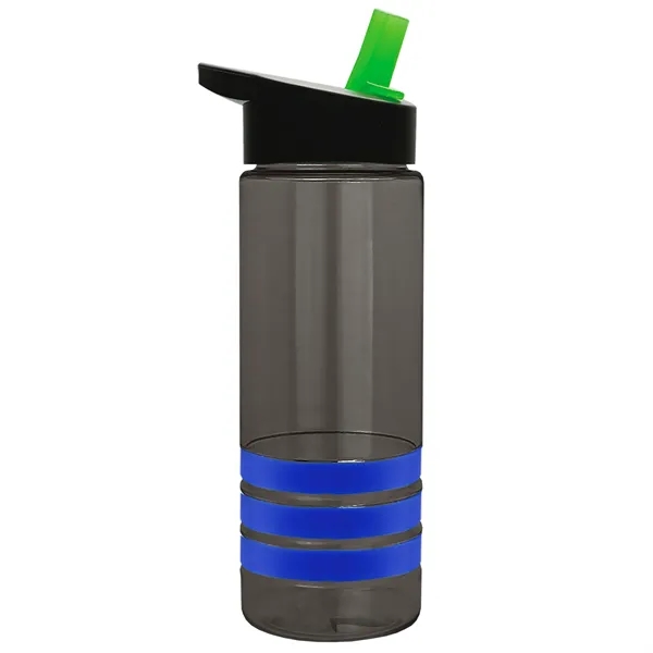 Garyline® Sergeant Stripe Tritan® Bottle with Flip-Straw ...... from ASI 40480 Koozie Group