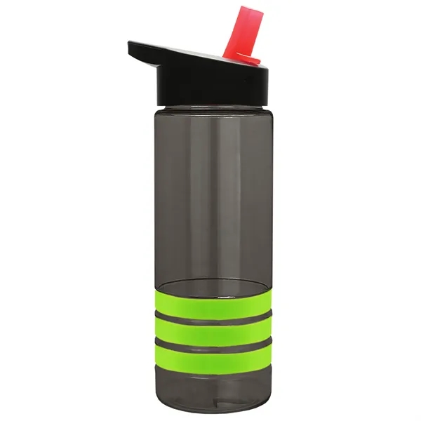 Garyline® Sergeant Stripe Tritan® Bottle with Flip-Straw ...... from ASI 40480 Koozie Group