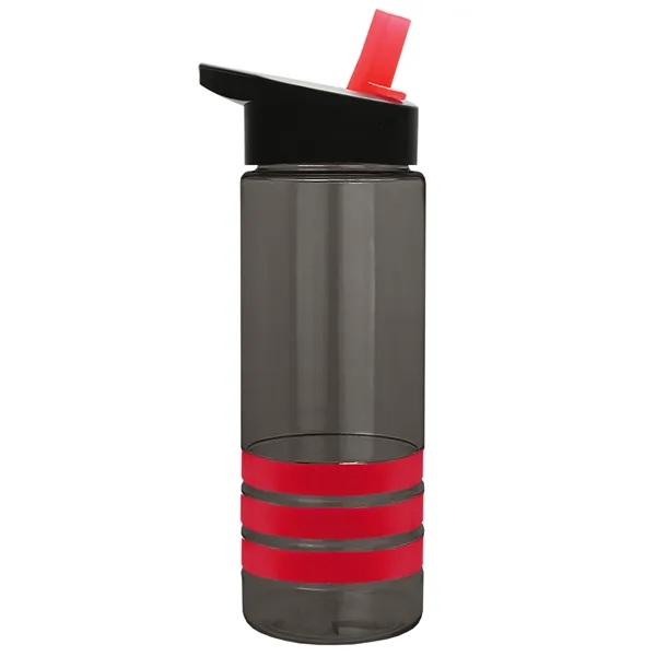 Garyline® Sergeant Stripe Tritan® Bottle with Flip-Straw ...... from ASI 40480 Koozie Group