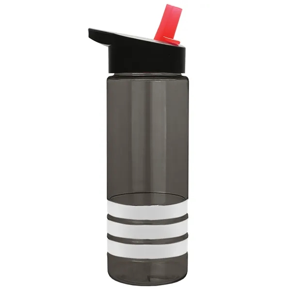 Garyline® Sergeant Stripe Tritan® Bottle with Flip-Straw ...... from ASI 40480 Koozie Group
