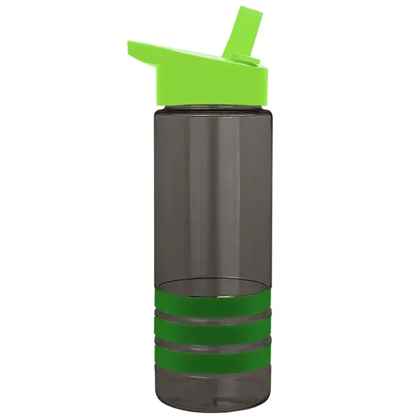 Garyline® Sergeant Stripe Tritan® Bottle with Flip-Straw ...... from ASI 40480 Koozie Group