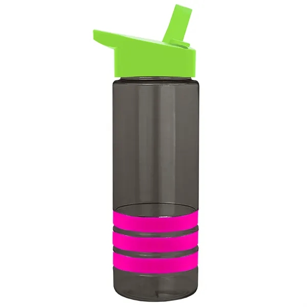 Garyline® Sergeant Stripe Tritan® Bottle with Flip-Straw ...... from ASI 40480 Koozie Group