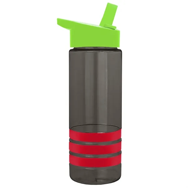 Garyline® Sergeant Stripe Tritan® Bottle with Flip-Straw ...... from ASI 40480 Koozie Group