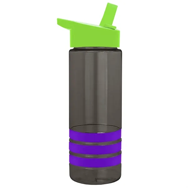 Garyline® Sergeant Stripe Tritan® Bottle with Flip-Straw ...... from ASI 40480 Koozie Group