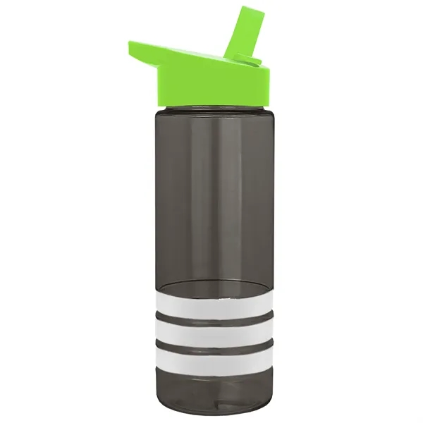 Garyline® Sergeant Stripe Tritan® Bottle with Flip-Straw ...... from ASI 40480 Koozie Group