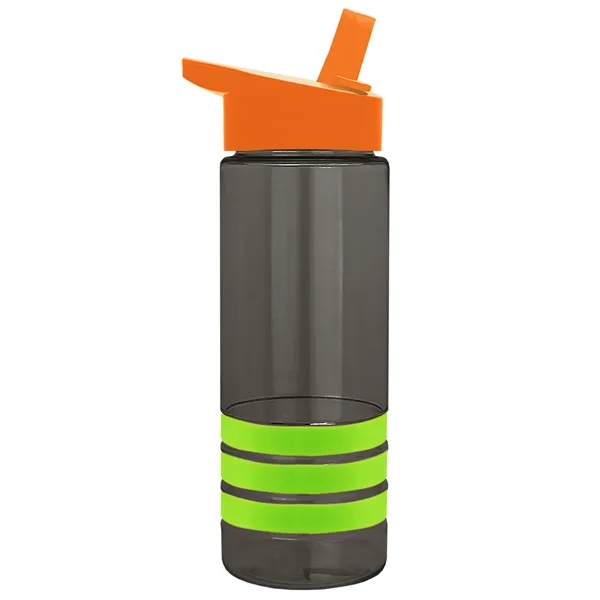 Garyline® Sergeant Stripe Tritan® Bottle with Flip-Straw ...... from ASI 40480 Koozie Group